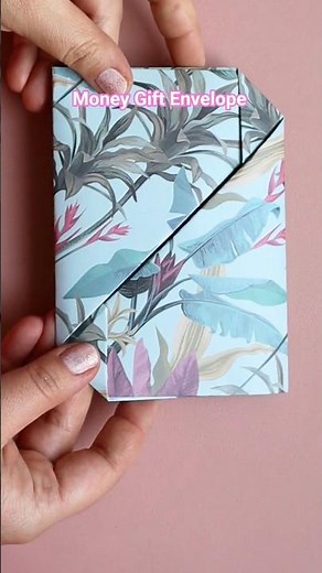 Folding Money Into This Envelope Looks So Satisfying #diy #asmr