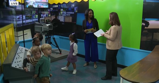 The new CBS 6 exhibit at Children’s Museum of Richmond