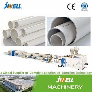 [Hot Item] Jwell High-Strength PVC-Uh UPVC CPVC Water Supply Pipe Extrusion Machine Drainage, Electric Conduit, Chemical Transport, Industrial Piping