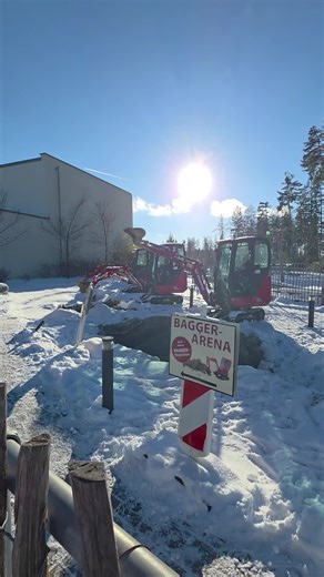 ❄️☃️ #bagger #centerparcs