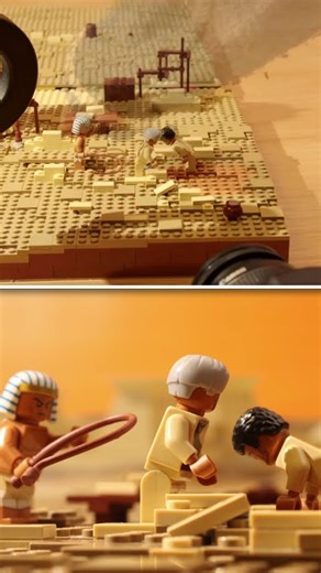 This is what it looks like to animate Exodus in LEGO stop motion!! #bible #lego #stopmotion
