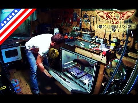 DIY Powder coating at home, how to, tips and tricks - Harely fender - 5 - Roma Custom Bike