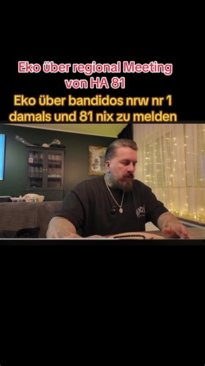 Eko über Bandidos und Hells Angels: Regional Meetings