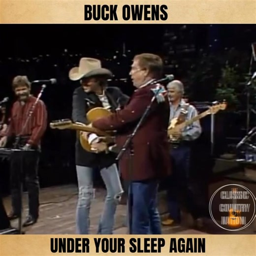 Capturing the irresistible pull of love, Buck Owens’ classic tells the story of being hopelessly enchanted. #countrysongs #buckowens #classiccountrynation #underyoursleepagain | Classic Country Nation