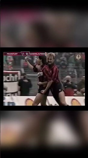 Eintracht Frankfurt vs. Kaiserslautern | 1990/91 Bundesliga | Andreas Möller