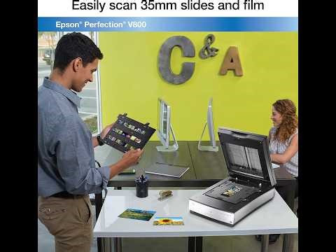Epson Perfection V800 Photo scanner Review