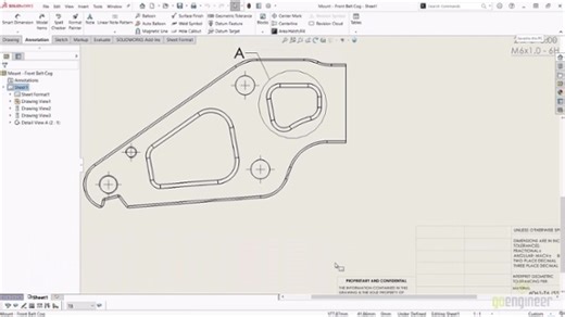Chain dimensions are a huge timesaver in #SOLIDWORKS and #SW2024 makes them even better! Now, they remain co-linear and can automatically offset if it's a tight fit. Read more to see all the great enhancements with your SOLIDWORKS #Drawings here: https://hubs.la/Q029KL--0 | GoEngineer | Facebook