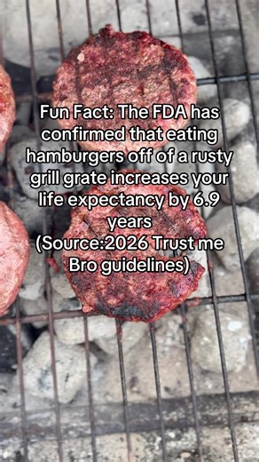 Fun Fact: Grilling Hamburgers for Longevity