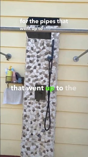 I Built a DIY Outdoor Shower!
