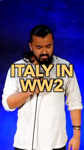 The Italians in WW2. London show Nov 16. #ww2 #italy #italian #comedy #standupcomedy | Neel Kolhatkar