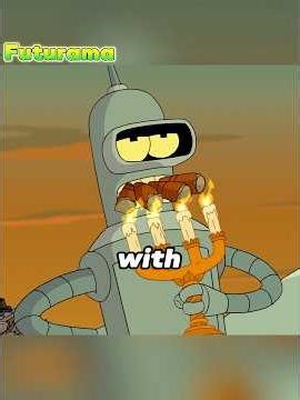Fry got squashed flat #funny #futurama