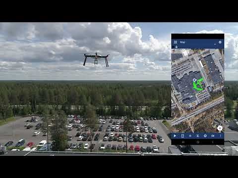 Taking 5G network testing to another level with Nemo Handy and Nokia drone