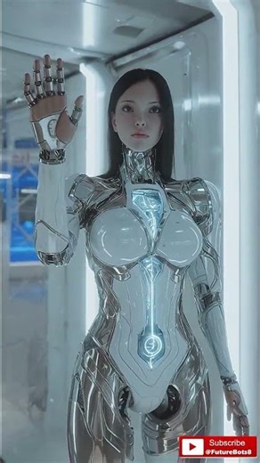 Humanoid Female Robot at the Futuristic Robotics Expo - 2🤖✨