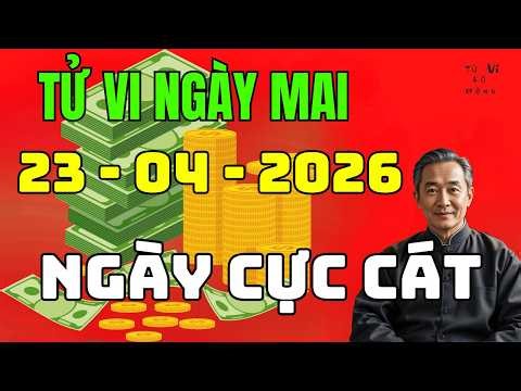 🔮 BẤT NGỜ Tử Vi 23-04-2026: NGÀY CỰC CÁT – AI SẼ THAY ĐỔI SỐ PHẬN?