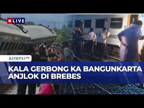 Bangunkarta Train Derails in Brebes: 5 Passengers Injured, Carriage Evacuation Rushed, KAI Refund...