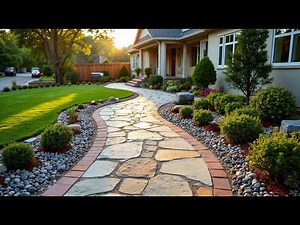 Artistry in Stone: Creative Uses of Hardscaping in Front Yard Design