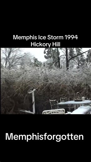 Memphis Ice Storm 1994 🧊🌨️ If you know… you KNOW. February ’94 Memphis got hit with an ice storm so bad the city basically shut down roads turned to glass, trees cracking all night, transformers popping like fireworks. Whole neighborhoods went dark… and some folks didn’t get power back for DAYS. That was real survival Memphis. If you remember this storm, comment “’94” 👇🏾 #Memphis #fyp #901 #IceStorm #MemphisHistory