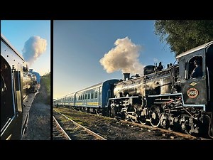 Cab Ride On South African Steam Locomotive 3620 at The Bellarine Railway!