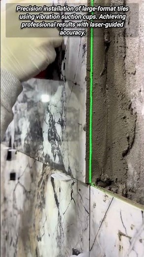 Achieving Perfect Tile Alignment with Professional Leveling Technology.