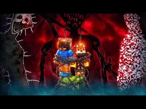 CHAINED Together One Block Horror Minecraft Was INSANE