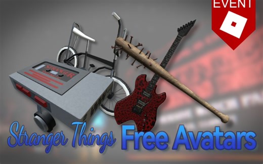 Roblox - Stranger Things(怪奇物语)活动 - 获得全部4个免费装扮