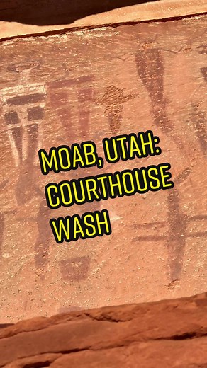 Ancient River Crossings at Moab, Utah