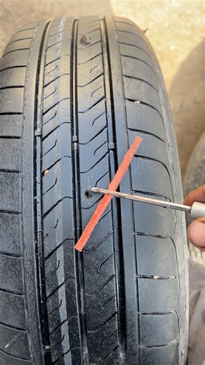 Car Tubeless Tyre Puncture Repair Using Tubeless Kit Tools | Quick & Easy Fix