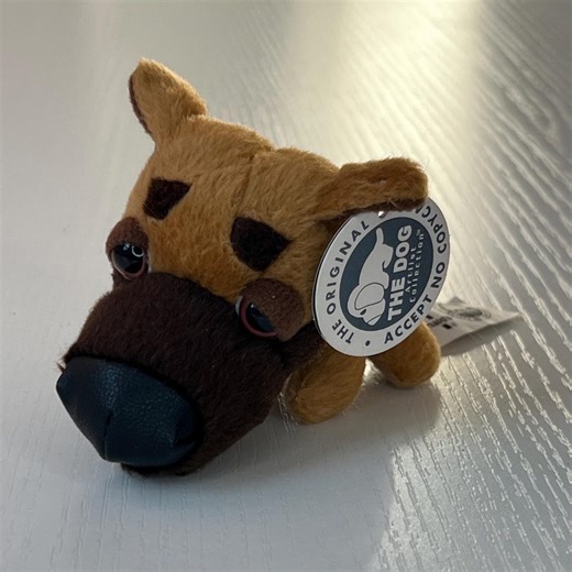 German Shepherd “The Dog” Stuffed Puppy Plush McDonald’s Happy Meal Toy