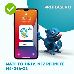 Přepisování ověřovacích SMS kódů už je konec. Stáhněte si aplikaci Smart klíč a všechny vaše transakce budou rychlejší a snadnější. ✅ Vyšší bezpečnost plateb ✅ Ověření pomocí otisku prstu nebo skenu obličeje ✅ Snadné použití Naše aplikace nejlépe fungují společně, pokud je ještě nemáte, stáhněte si aplikaci ČSOB Smart a Smart klíč a mějte banku jednoduše v mobilu a vždy po ruce. https://www.csob.cz/portal/lide/ucty/plus-konto/zalozeni-z-mobilu?il1=CTA-Jaknato-HP | ČSOB