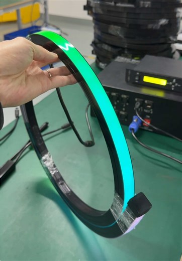 2020 Black Flexible Pixel Neon Build lighting visuals that stand out. #clublighting #nightclub #bar #disco #event