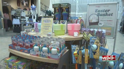 Creating Easter Baskets for the kids of Children's Home