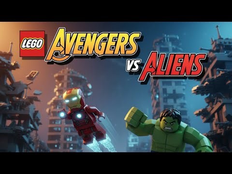 LEGO Avengers vs Aliens 👾 | Full Mini-Movie in LEGO Style!