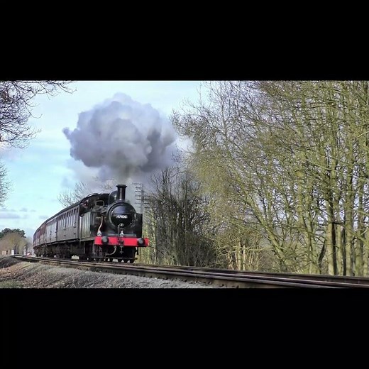 LMS Fowler Class 3F - 0-6-0T - 47406 - Great Central Railway #steam #train