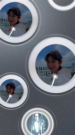 9.1M views · 10K reactions | ဟေ့..ဟေ့ Magic Aura Light Filter လေးနဲ့...