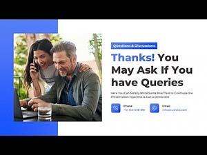 Free PowerPoint Thank You Any Question Slide