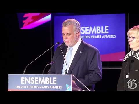 Philippe Couillard wins election
