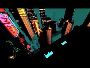 Hytale Cyberpunk Map Showcase