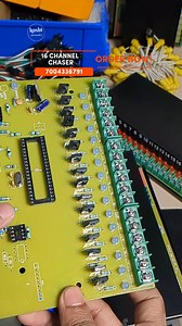 266K views · 4.1K reactions |  Meet the **16‑CHANNEL CHASER 12 V** — transform your LED effects!  16 independent channels for mesmerizing chase patterns ⚙️ Adjustable speed & modes ️ Design‑lock keeps your setup consistent  Heavy‑duty connectors + transistor switching  Rugged metal body built to last  WhatsApp: 7004336791 #16ChannelChaser #LEDChaser #12VLighting #DesignLock | Koshi electronics | Facebook