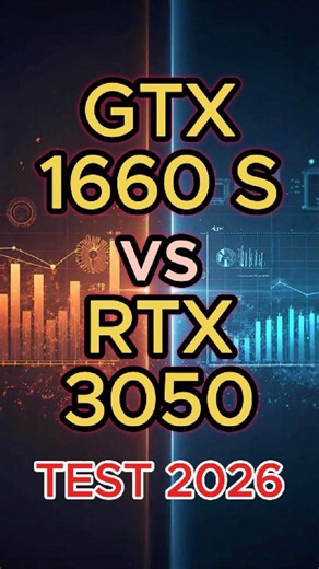 GTX 1660 SUPER vs RTX 3050 6GB 🔥 FPS Test 2026 | Which is Better?