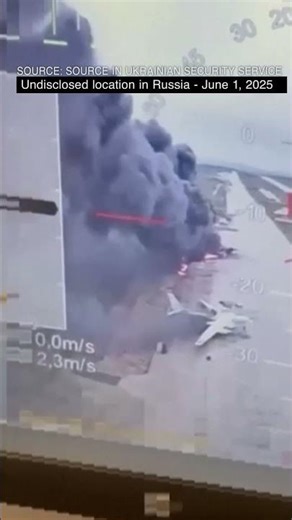 Ukraine drone strikes hit nuclear bombers inside Russia