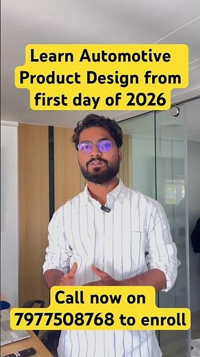 Learn Advance Automotive Product Design online or offline from today