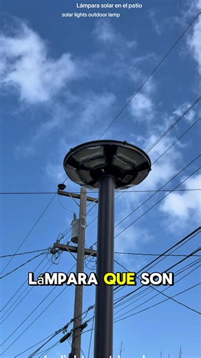 #solar #lights #outdoor #lamp lámpara en el patio | solar lights