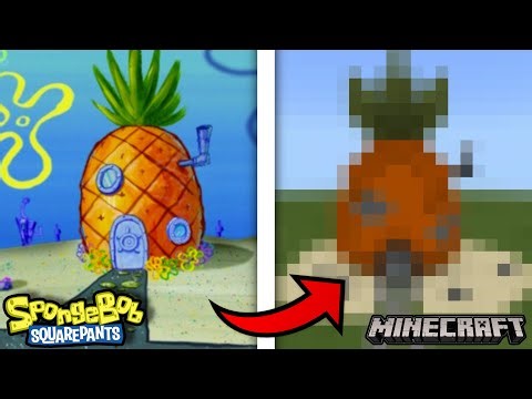 I built the Bikini Bottom in Minecraft! | Episode one (SpongeBobs house)