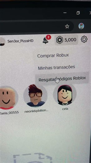 COMO GANHAR CÓDIGOS DE ROBUX GRÁTIS NO ROBLOX EM 2026!! #roblox #shorts