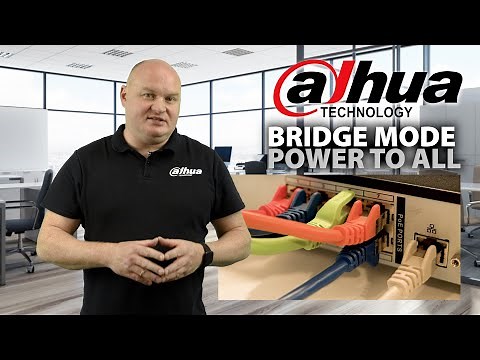Dahua Bridge Mode : Turn your NVR into a PoE switch to power up more devices.
