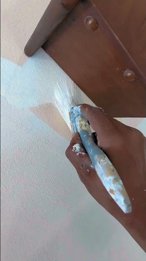 Getting sharp paint lines takes practice