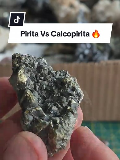 Diferencia entre Calcopirita y Pirita: cómo distinguirlas