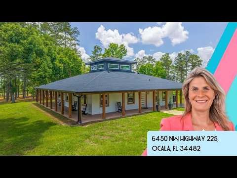 A Gated Equestrian Farm in the Heart of Ocala's Horse Country | Florida Ranch Tour