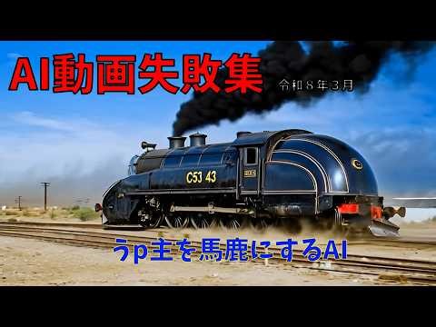 AI Animation Failure Collection: AI Video Bloopers – March 2026 (Reiwa 8)