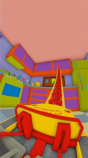 Roller Coaster Through The Simpsons Kitchen! 🎢
